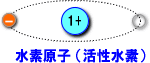 水素原子(活性水素)