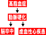 高脂血症の危険性