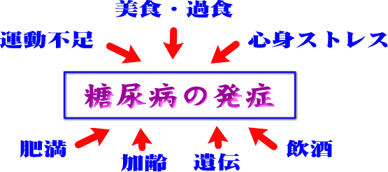 糖尿病の発症